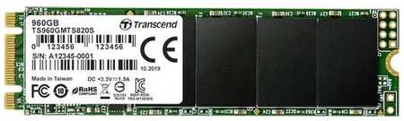 SSD накопитель Transcend TS960GMTS820S 960ГБ, M.2 2280, SATA III, M.2