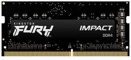 Оперативная память Kingston Fury Impact KF432S20IB/32 DDR4 - 1x 32ГБ 3200МГц, для ноутбуков (SO-DIMM), Ret 9666444094