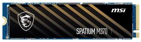 SSD накопитель MSI Spatium M370 256ГБ, M.2 2280, PCIe 3.0 x4, NVMe, M.2, rtl [s78-4409pw0-p83] 9666444111