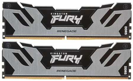 Оперативная память Kingston Fury Renegade Silver XMP KF568C36RSK2-32 DDR5 - 2x 16ГБ 6800МГц, DIMM, Ret