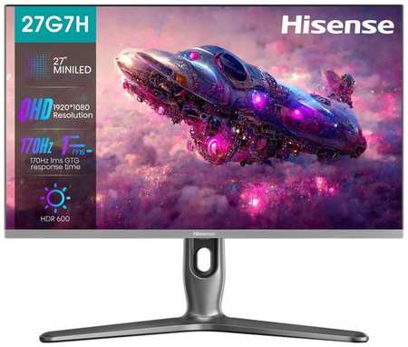 27″ Монитор Hisense 27G7H, 2560x1440, IPS Mini-LED, 170Гц, 2хHDMI, 1хDP