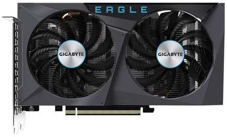 Видеокарта GIGABYTE NVIDIA GeForce RTX 3050 GV-N3050EAGLE OC-6GD 6ГБ Eagle, GDDR6, OC, Ret