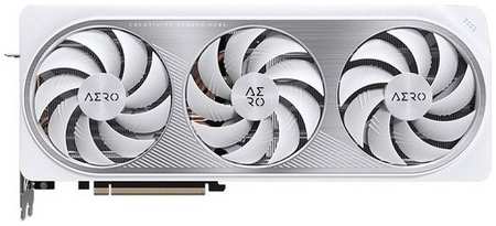 Видеокарта GIGABYTE NVIDIA GeForce RTX 4070 Super GV-N407SAERO OC-12GD 12ГБ Aero, GDDR6X, OC, Ret