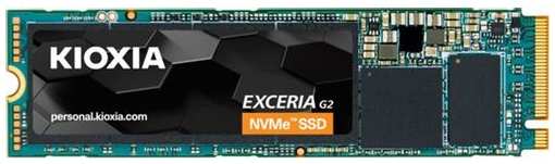 SSD накопитель Toshiba Kioxia Exceria LRC20Z500GG8 500ГБ, M.2 2280, PCIe 3.0 x4, NVMe, M.2 9666445850