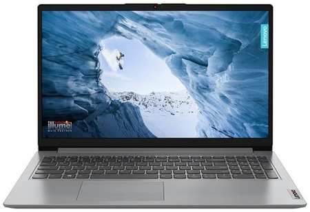 Ноутбук Lenovo IdeaPad 1 15IAU7 82QD00ASRK, 15.6″, 2023, TN, Intel Core i5 1235U 1.3ГГц, 10-ядерный, 8ГБ DDR4, 256ГБ SSD, Intel Iris Xe graphics, без операционной системы, серый 9666446109