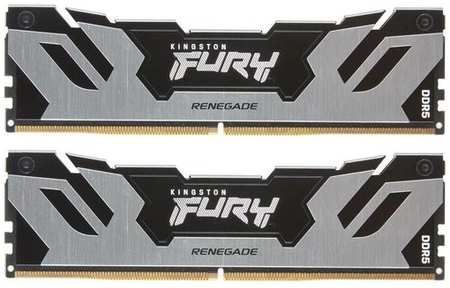 Оперативная память Kingston Fury Renegade Silver XMP KF564C32RSK2-64 DDR5 - 2x 32ГБ 6400МГц, DIMM, Ret 9666446145