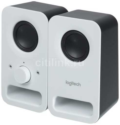 Колонки Logitech Z150, 2.0, белый [980-000815] 9666447889