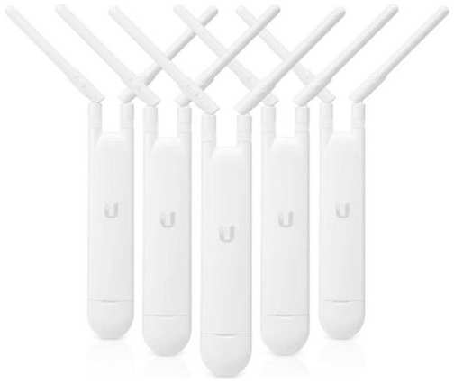 Точка доступа Ubiquiti UniFi UAP-AC-M-5, белый, 5 шт. в комплекте 9666447943