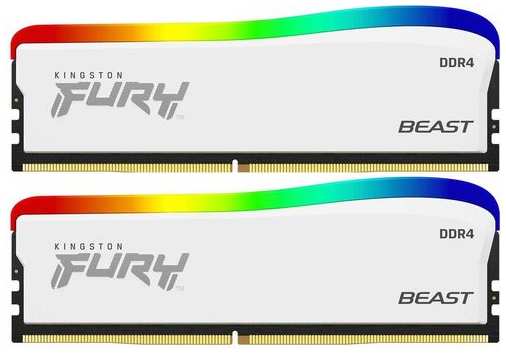 Оперативная память Kingston Fury Beast KF432C16BWAK2/32 DDR4 - 2x 16ГБ 3200МГц, DIMM, Ret