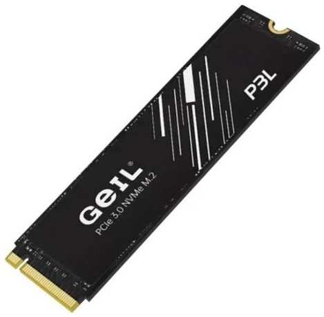 SSD накопитель GeIL P3L 512ГБ, M.2 2280, PCIe 3.0 x4, NVMe [p3lfd16i512d] 9666448211
