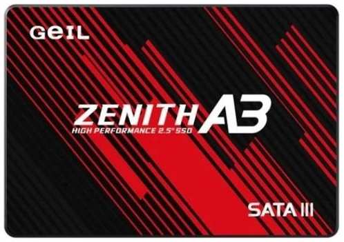 SSD накопитель GeIL Zenith A3 A3AC16D500A 120ГБ, 2.5″, SATA III, SATA [a3fd22d120d] 9666448274