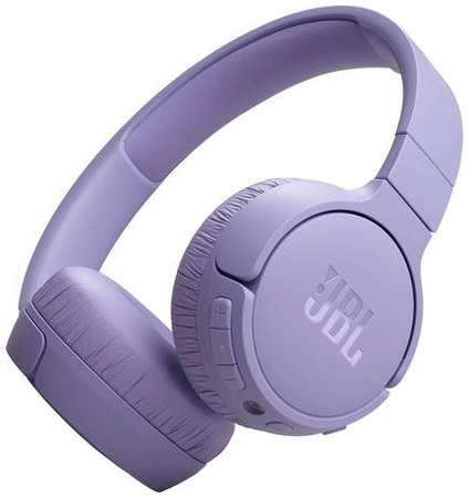 Наушники JBL T670NC, Bluetooth, накладные, фиолетовый [jblt670ncpurcn] 9666448281