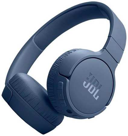 Наушники JBL T670NC, Bluetooth, накладные, синий [jblt670ncblucn] 9666448282