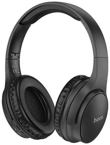 Наушники Hoco Mighty W40, Bluetooth, накладные, черный 9666448558