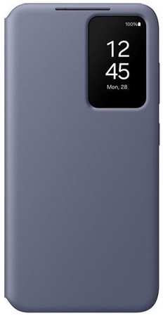 Чехол (флип-кейс) Samsung Smart View Wallet Case S24, для Samsung Galaxy S24, фиолетовый [ef-zs921cvegru] 9666448855