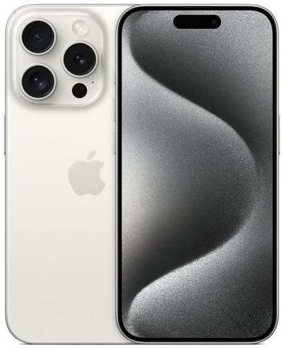 Смартфон Apple iPhone 15 Pro 128Gb, A3102, белый титан 9666449048