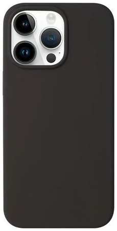 Чехол (клип-кейс) Deppa Liquid Silicone, для Apple iPhone 15 Pro Max, серый 9666449822