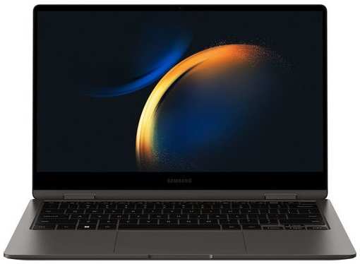 Ноутбук Samsung Galaxy book 3 360 NP730 NP730QFG-KA2US, 13.3″, 2023, трансформер, AMOLED, Intel Core i5 1340P 1.9ГГц, 12-ядерный, 8ГБ LPDDR4x, 512ГБ SSD, Intel Iris Xe graphics, Windows 11 Home, графитовый 9666449999