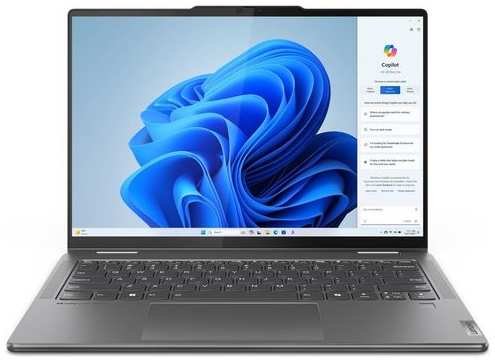 Ноутбук Lenovo Yoga 7 14IML9 83DJ0095RU, 14″, 2024, трансформер, OLED, Intel Core Ultra 5 125H, Intel Evo 1.2ГГц, 14-ядерный, 16ГБ LPDDR5x, 1ТБ SSD, Intel Arc, Windows 11 Home, серый 9666460176