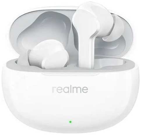 Наушники REALME Buds T110, Bluetooth, внутриканальные, белый [631206000038] 9666462020