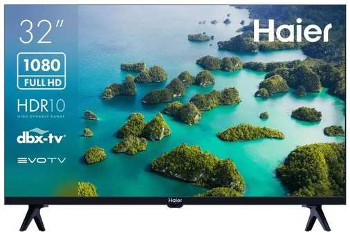 32″ Телевизор HAIER Smart TV S2, FULL HD, черный, СМАРТ ТВ, Android TV 9666462230