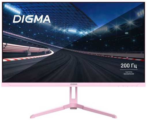 23.8″ Монитор Digma Overdrive 24P410F, 1920x1080, IPS, 200Гц, 1хHDMI, 1хDP, розовый [dm24sg03] 9666462434