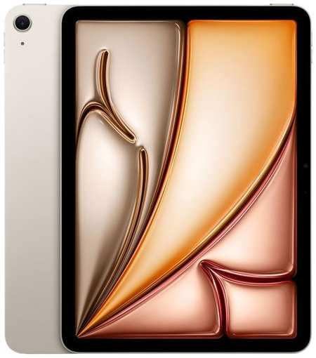 Планшет Apple iPad Air 2024 11″ 128Gb Wi-Fi A2902 11″, 8ГБ, 128GB, Wi-Fi, iOS сияющая звезда [muwe3ll/a]