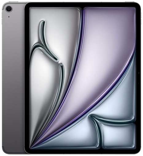 Планшет Apple iPad Air 2024 256Gb Wi-Fi + Cellular A2899 M2 13″, 8ГБ, 256ГБ, 3G, LTE, iOS космос [mv6v3ll/a]