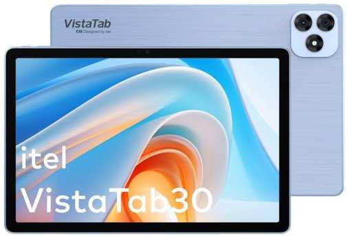 Планшет ITEL VistaTab 30 SM-X816B 10.95″, 4GB, 128GB, 3G, LTE, Android 14 голубой 9666463621