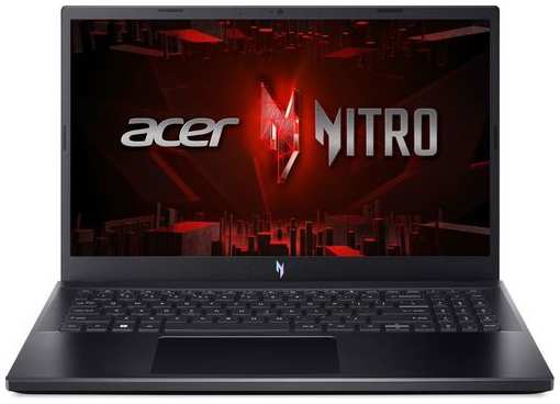 Ноутбук игровой Acer Nitro V 15 ANV15-51-54A3 NH.QN8CD.00F, 15.6″, IPS, Intel Core i5 13420H 2.1ГГц, 8-ядерный, 16ГБ DDR5, 512ГБ SSD, NVIDIA GeForce RTX 4050 для ноутбуков - 6 ГБ, без операционной системы, черный 9666464654