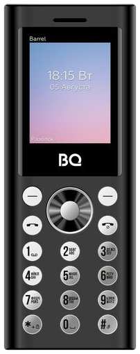 Сотовый телефон BQ Barrel 1858, черный/серебристый 9666464804