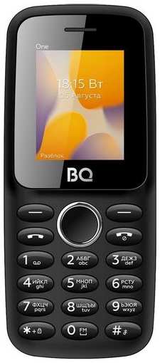 Сотовый телефон BQ One 1800L, черный 9666464810