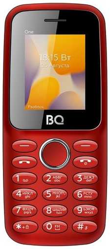 Сотовый телефон BQ One 1800L, красный 9666464813