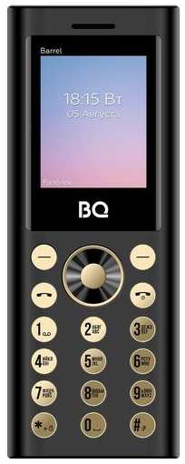 Сотовый телефон BQ Barrel 1858, черный/золотистый 9666464815