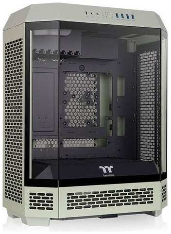 Корпус ATX Thermaltake The Tower 600, Midi-Tower, без БП, зеленый [ca-1z1-00mewn-00] 9666465676