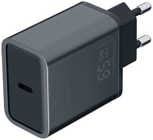 Сетевое зарядное устройство Redline XC-6, USB type-C, 65Вт, 3A, черный [ут000038331] 9666465751