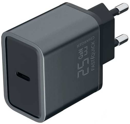 Сетевое зарядное устройство Redline XC-3, USB type-C, 25Вт, 3A, черный [ут000038328] 9666465756