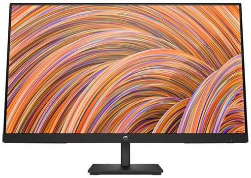 27″ Монитор HP Value Line V27i G5, 1920x1080, IPS, 75Гц, 1хHDMI, 1хDP, черный [65p64as] 9666466636