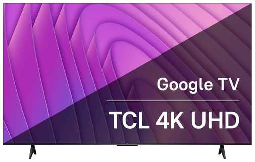 75″ Телевизор TCL 75V6B, 4K Ultra HD, черный, СМАРТ ТВ, Google TV 9666466733