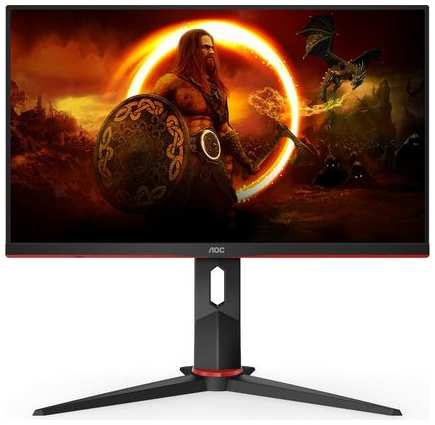 23.8″ Монитор AOC Gaming 24G2SPU, 1920x1080, IPS, 165Гц, 2хHDMI, 1хDP, черный/красный 9666466783