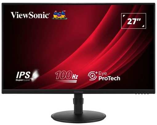 27″ Монитор ViewSonic VA2708-HDJ, 1920x1080, IPS, 100Гц, 1хHDMI, 1хDP