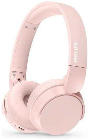 Наушники Philips TAH4209, Bluetooth, накладные, розовый [tah4209pk/00] 9666467346