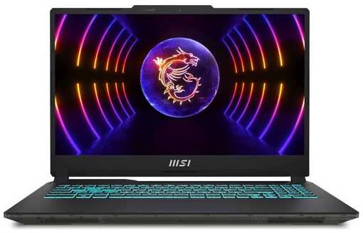 Ноутбук MSI Cyborg 15 A12VF-1215XRU 9S7-15K111-1215, 15.6″, IPS, Intel Core i7 12650H 2.3ГГц, 10-ядерный, 16ГБ 512ГБ SSD, NVIDIA GeForce RTX 4060 для ноутбуков - 8 ГБ, без операционной системы