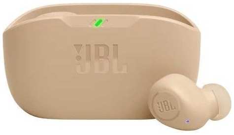 Наушники JBL Wave Buds, Bluetooth, внутриканальные, бежевый [jblwbudsbeg] 9666468254