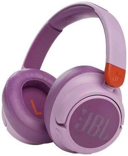 Наушники JBL JR 460NC, 3.5 мм/Bluetooth, накладные, розовый [jbljr460ncpik] 9666468296
