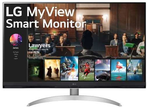 31.5″ Монитор LG MateView 32SQ700S-W, 3840x2160, VA, 2хHDMI, 1хType-С, и [32sq700s-w.aruz]