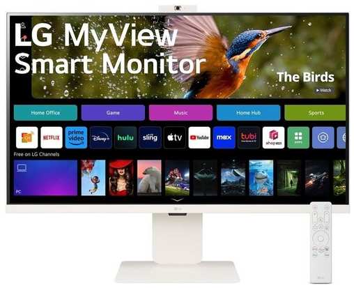 31.5″ Монитор LG MyView 32SR85U-W, 3840x2160, IPS, 2хHDMI, 1хType-С, [32sr85u-w.aruz]