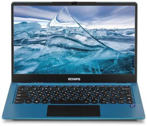 Ноутбук ECHIPS Arctic F141UL F141UL, 14.1″, IPS, Intel N-series N100 0.8ГГц, 4-ядерный, 8ГБ LPDDR5, 256ГБ SSD, Intel UHD Graphics, Windows 11 Home, синий 9666468801