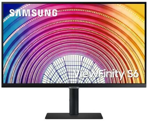 27″ Монитор Samsung ViewFinity S6 S27A600NAU, 2560x1440, IPS, 75Гц, 1хHDMI, 1хDP, черный 9666469783