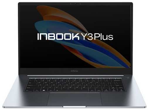 Ноутбук INFINIX Inbook Y3 PLUS YL512 15.6″, IPS, Intel Core i5 1235U 1.3ГГц, 10-ядерный, 16ГБ LPDDR4x, 512ГБ SSD, Intel Iris Xe graphics, Windows 11 Home, [71008301721]